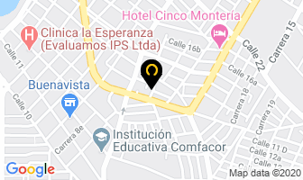 Mapa de Pinto Doria Alvaro Javier en Montería