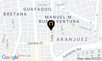 Mapa de Pintu Special Ltda en Cali