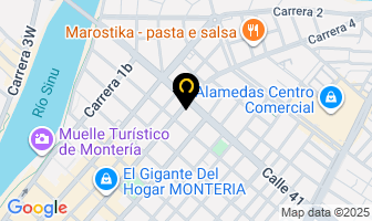 Mapa de Pintucarros en Montería