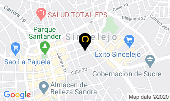 Mapa de Pintumezclas en Sincelejo