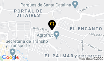 Mapa de Pintunal S.a. en La Estrella