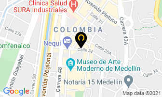 Mapa de Pintura D.r. en Medellín