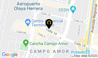 Mapa de Pintura Electrostatica Fenix en Medellín
