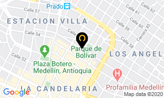 Mapa de Pinturas Copacabana en Medellín