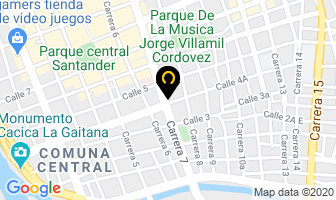 Mapa de Pinturas Createk en Neiva