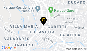 Mapa de Pinturas Deltaflex en Bello
