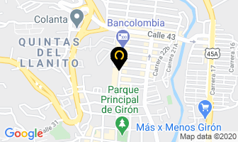 Mapa de Pinturas El Mago en Girón