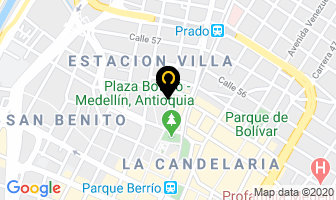 Mapa de Pinturas Globalcolor en Medellín