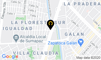 Mapa de Pinturas Mejia Leon en Bogotá D.C