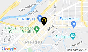 Mapa de Pinturas Melgar en Melgar