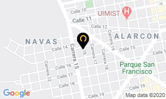 Mapa de Pinturas Miltonos en Bucaramanga