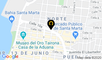 Mapa de Pinturas Pintusan en Santa Marta