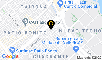 Mapa de Pinturas Poseidon en Bogotá D.C