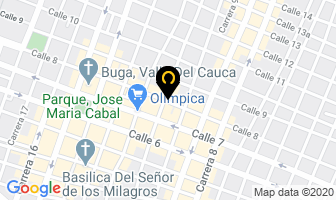 Mapa de Pinturas Tecnipinturas en Guadalajara de Buga