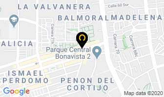 Mapa de Pinturas Tovitex en Bogotá D.C