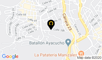 Mapa de Pinturas Universal en Manizales