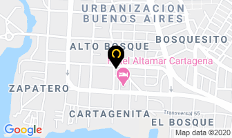 Mapa de Pinturas Y Screen en Cartagena