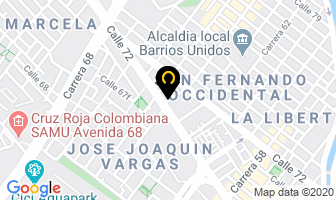 Mapa de Pinturines G J en Bogotá D.C