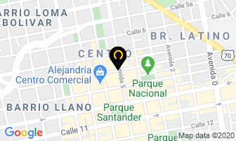Mapa de Pintutécnicas en Cúcuta