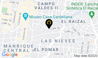 Mapa de Pipo Marionetas en Medellín