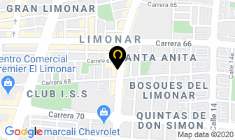 Mapa de Pique & Parrilla en Cali