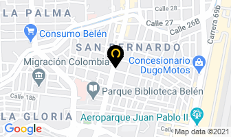 Mapa de Pirotecnia Shows en Medellín
