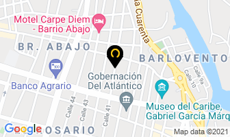 Mapa de Piscicola Emmanuel en Barranquilla