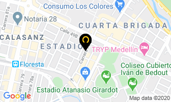 Mapa de Piscimol S.a.s. en Medellín