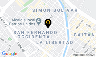 Mapa de Pisos Hernandez en Bogotá D.C