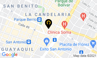 Mapa de Pistacho en Medellín