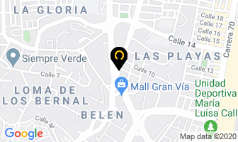 Mapa de Pitslubricantes en Medellín