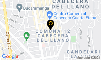Mapa de Pitti en Bucaramanga
