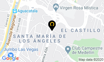 Mapa de Pizantex S.a. en Medellín