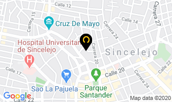 Mapa de Pizarro Orthodontics en Sincelejo