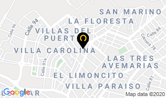 Mapa de Pizza Bella en Barranquilla