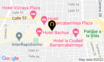 Mapa de Pizza Extrema en Barrancabermeja