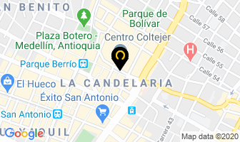 Mapa de Pizza Super Pizza en Medellín