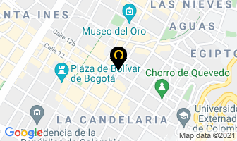Mapa de Pizza Tostini en Bogotá D.C