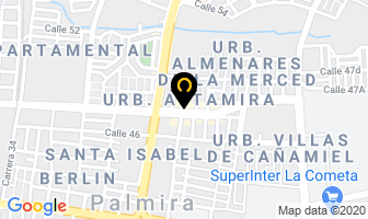 Mapa de Pizza.com en Palmira