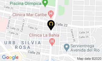 Mapa de Pizzaleña en Santa Marta