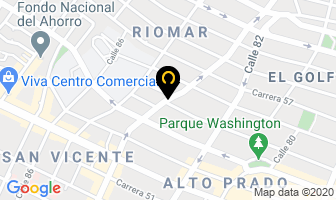 Mapa de Pizzas Piccolo en Barranquilla