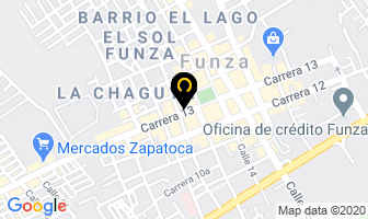 Mapa de Pizzeria 90º Grados en Funza