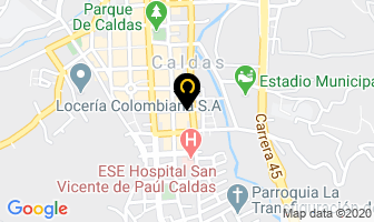 Mapa de Pizzería Bahareque en Caldas