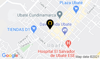 Mapa de Pizzeria Montini en Ubaté
