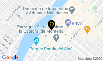 Mapa de Pizzería Piccola Italia en Montería