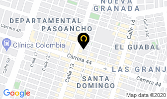 Mapa de P.j.e. Propiedad Raiz en Cali