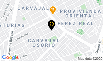 Mapa de Placeres Del Mar en Bogotá D.C