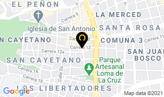 Mapa de Plan Original en San Calixto