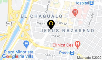 Mapa de Planchones Y Grúas 2.000 en Medellín