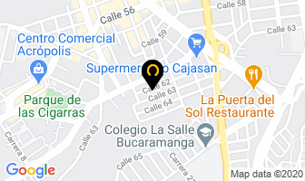 Mapa de Planee S.a.s en Bucaramanga